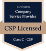 CSP Licensed Badge