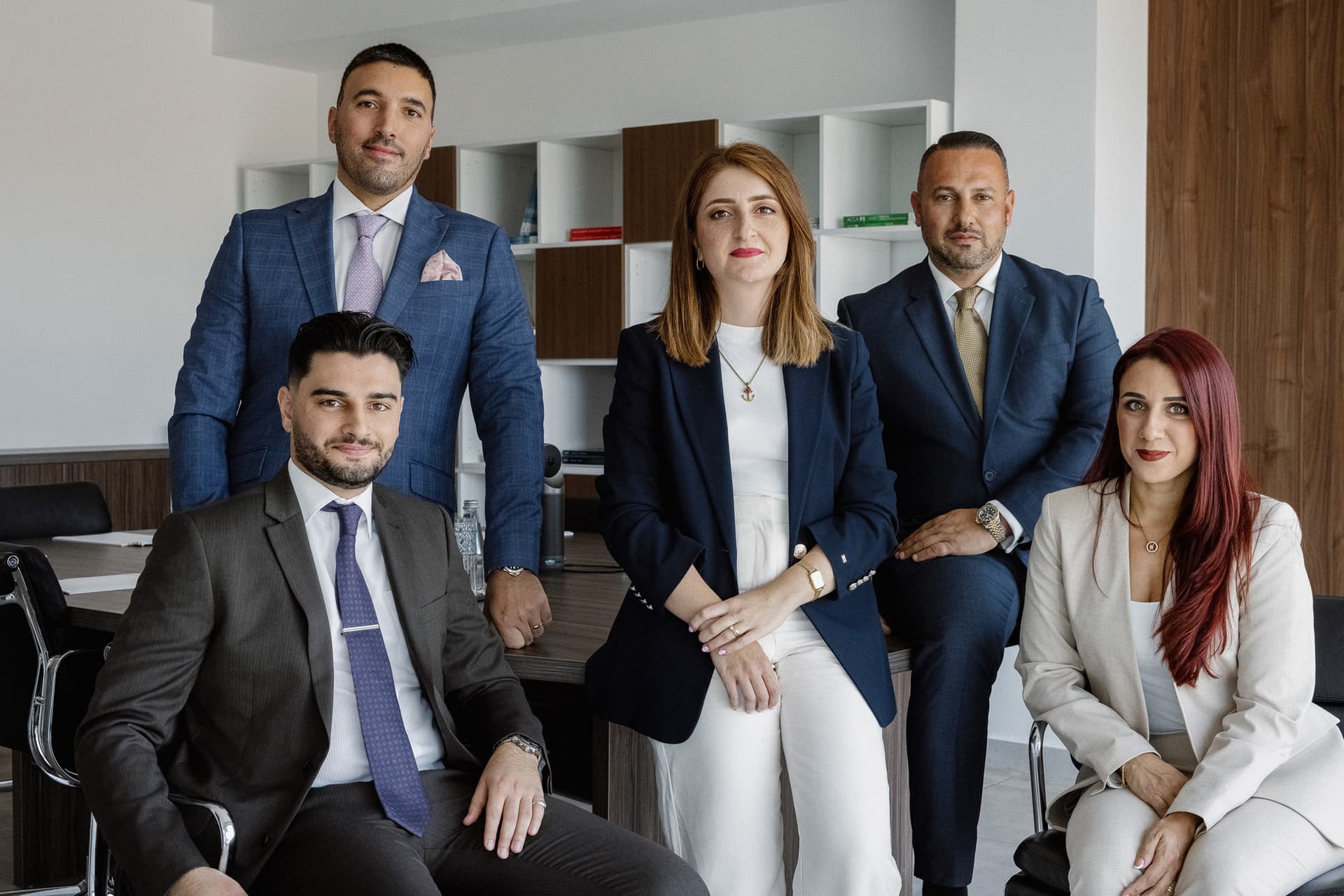 DW&P team members in the office