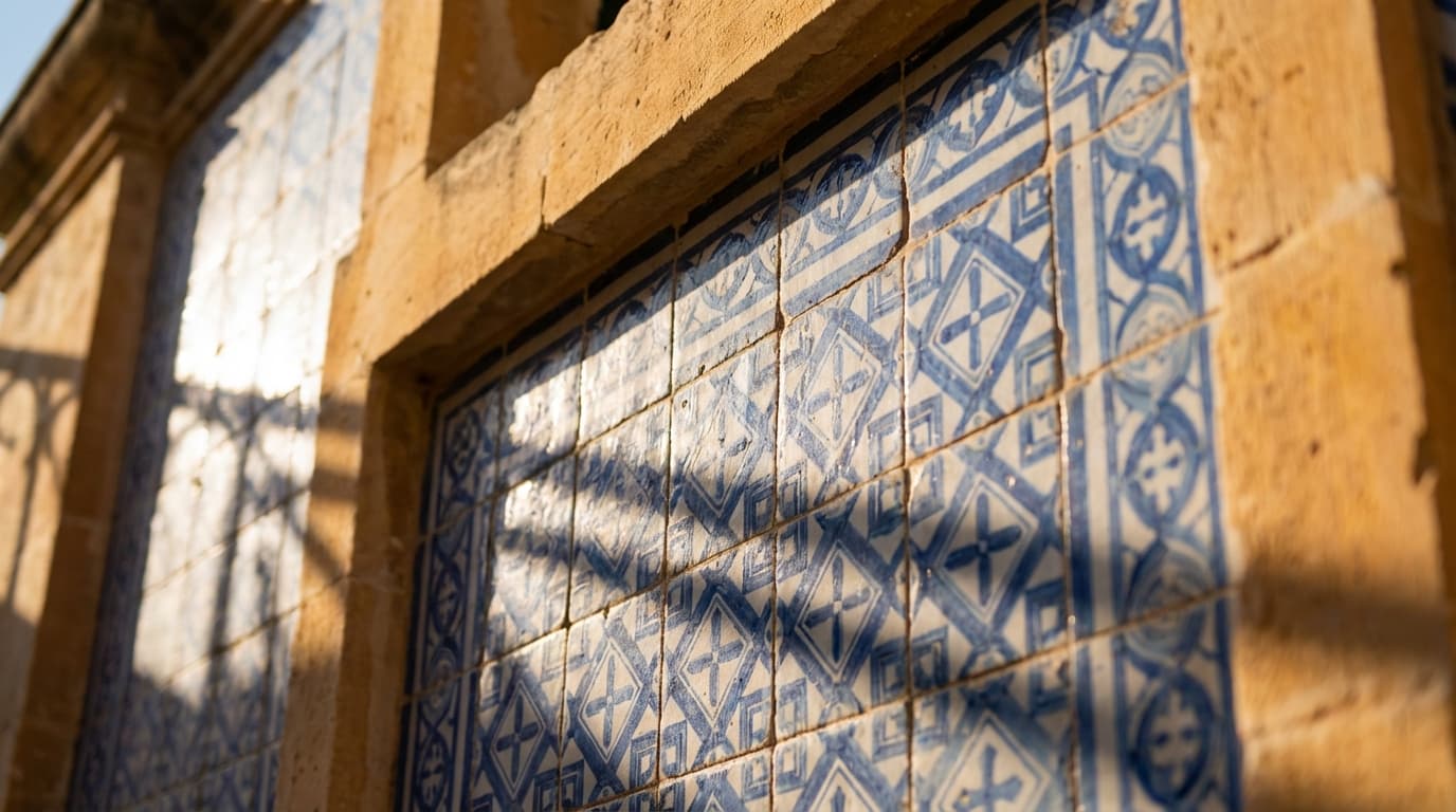 Traditionelle Azulejo-Fliesen