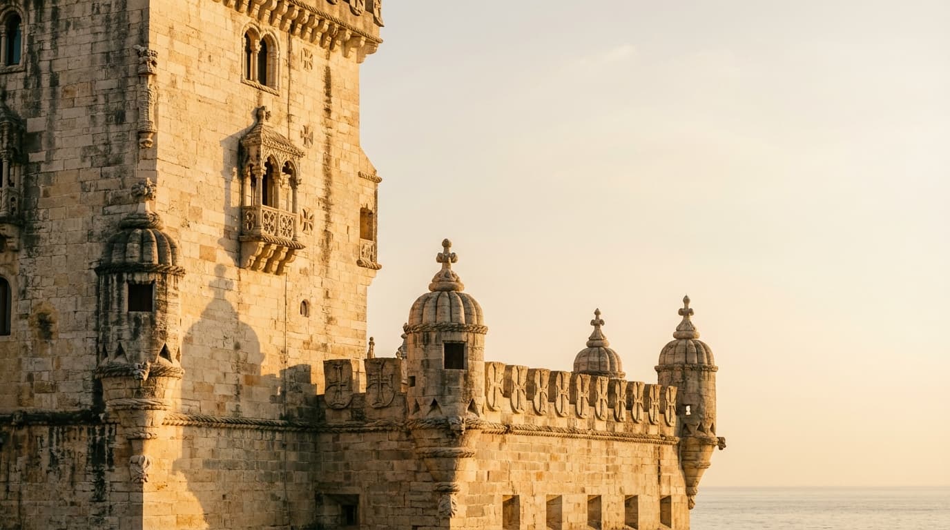 Torre de Belém Architekturdetail