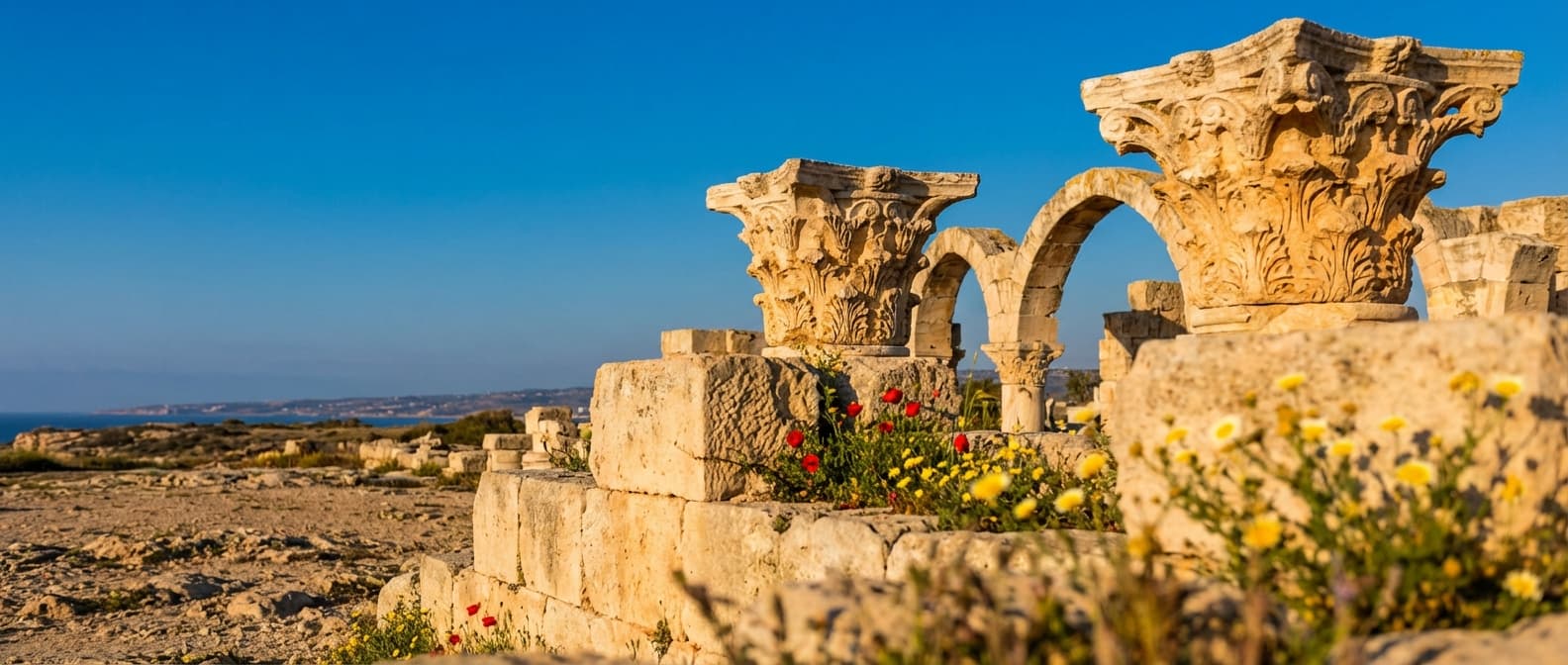 Antike Ruinen auf Zypern