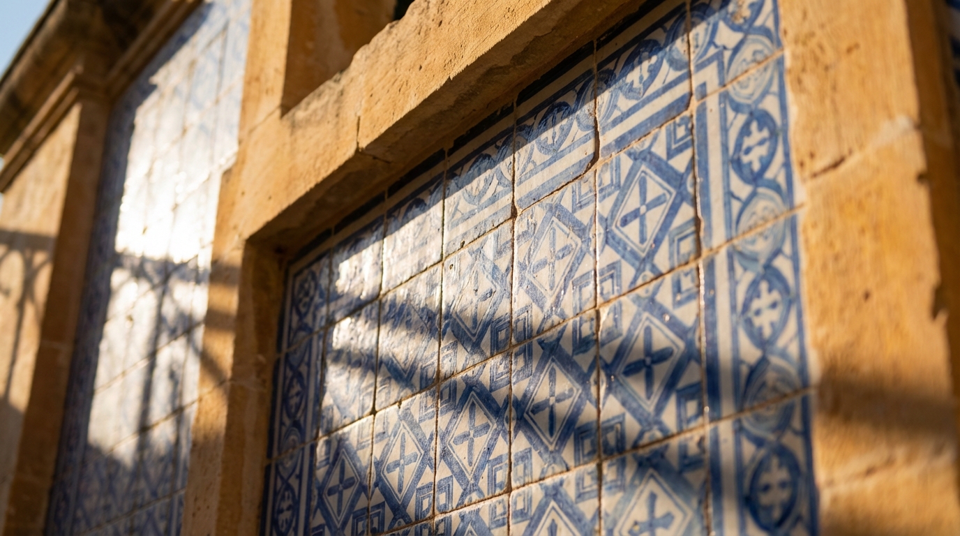 Traditionelle Azulejo-Fliesen