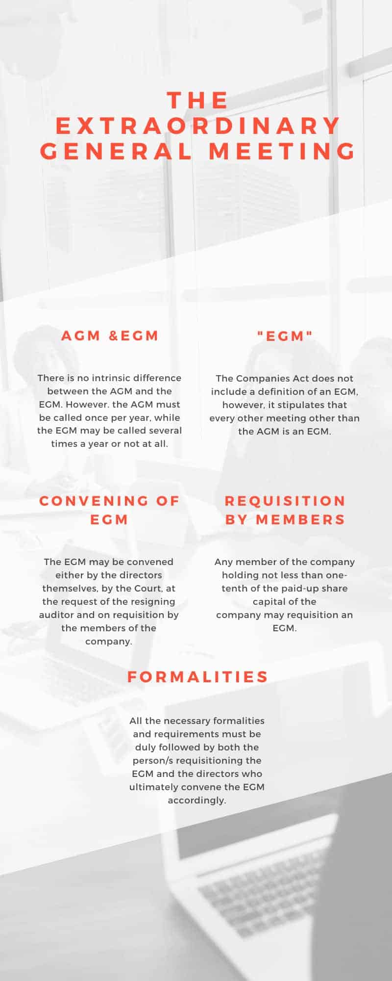 The Extraordinary General Meeting