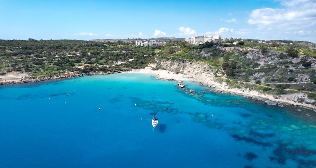 Konnos Beach auf Zypern