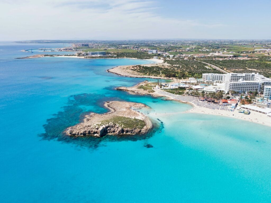 Ayia Napa Beach auf Zypern