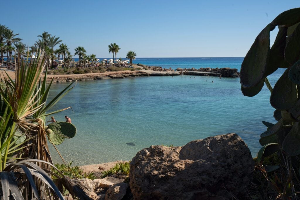 Schöne Strände auf Zypern: Nissi Beach, Ayia Napa 